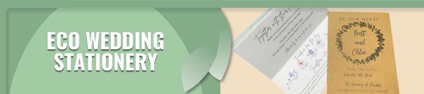 Eco Wedding Stationery
