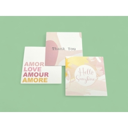 Notelets Text Notelets & notecards printing | All Eco + Multiple Sorts option | A ...