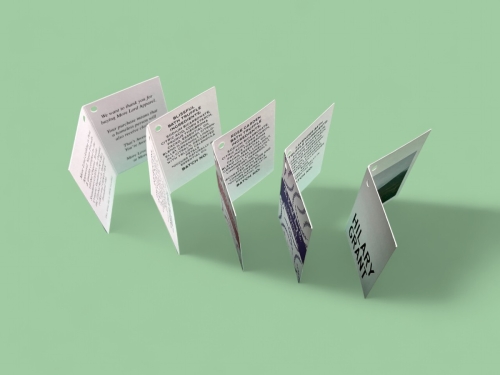 Folded Swing Tags