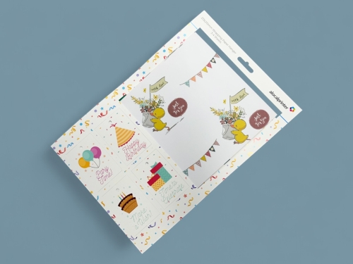 Display and dispatch your wrapping paper