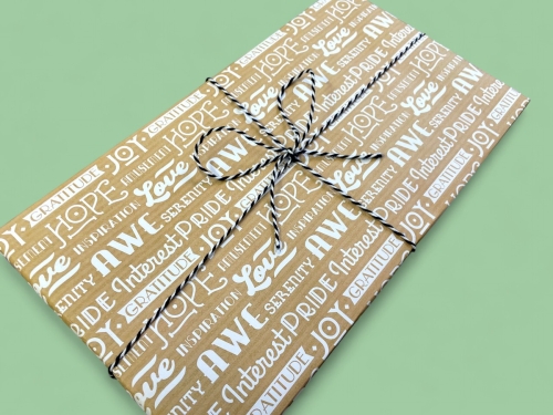 Kraft Style Wrapping Paper