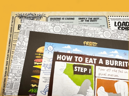 Printed Tray Liners
