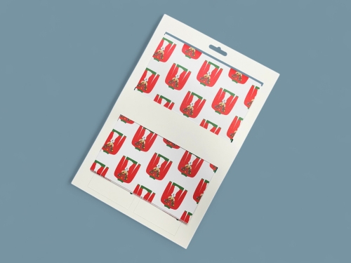 Wrapping paper carrier