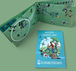 Directing the Way to Cross-Fold Leaflet Printing