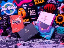 Business Card Printing for Music Festival