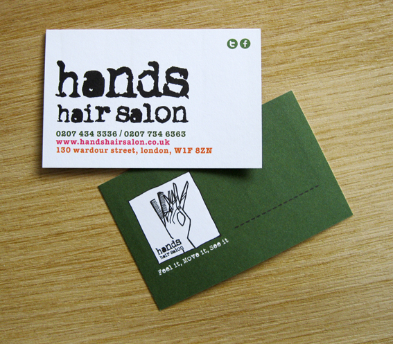 Hands On Business Card Printing