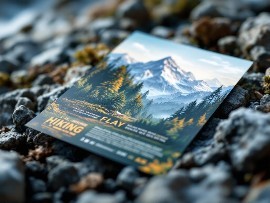 Flyer Printing for Poet's Promotion