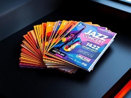 Flyer printing for music events
