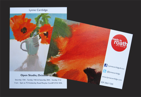 Flyer Printing with Flower Power