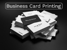 Business Card Printing Black is Best