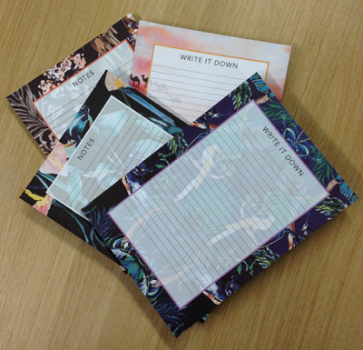 Notepad Printing – Designing for Retail
