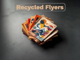 Printed Flyers come with a special delivery