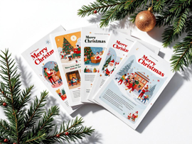 Brochure Printing for Christmas Catalogue