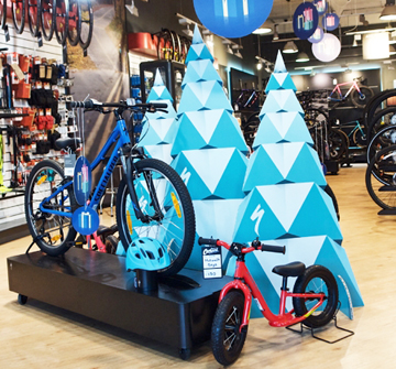 Christmas point of sale display