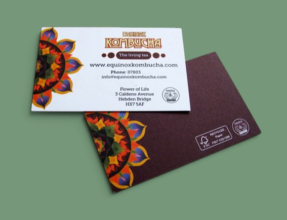 Eco business card printing Double sided business cards