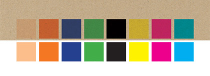 kraft colour example