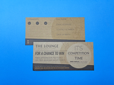 Kraft leaflet printing