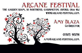 Business Card Printing for Music Festival