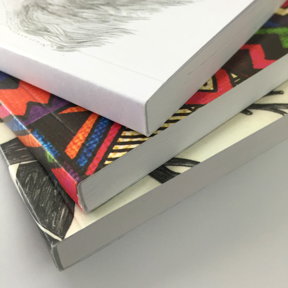 Now You Can Enjoy Perfect Bound Notebooks 