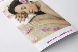 Beauty leaflet printing