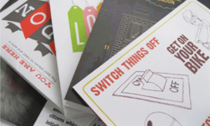 Luverly Jubberly Printed Leaflets