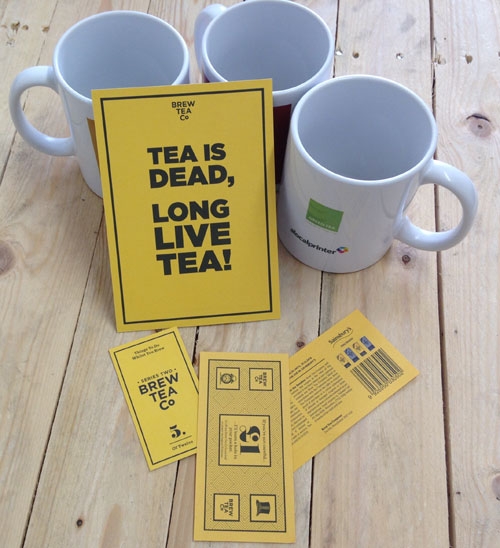 Vouchers and tea cards