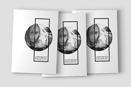 Classy mono brochures